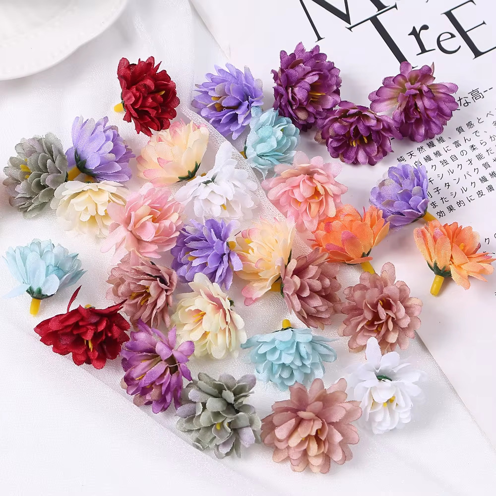 10/20/50pcs Artificial Rose Mini Silk Flower Heads Flower Home / Hotel Decor NEW