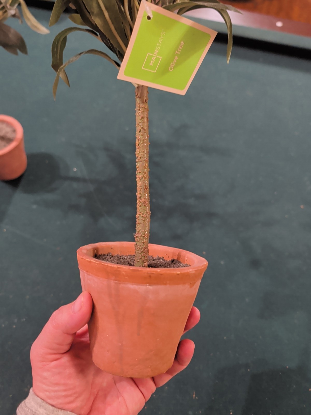 Artificial Olive Tree Simulated Olive Decoration Terracotta Pot 15” Tree
