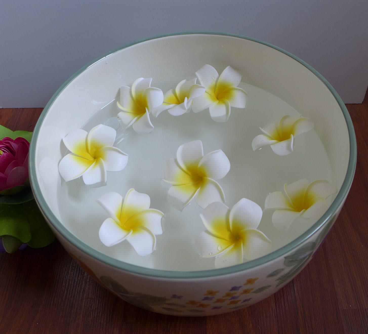 48 Artificial Foam Flowers 2.7″ (7 cm) Yellow Plumeria Heads