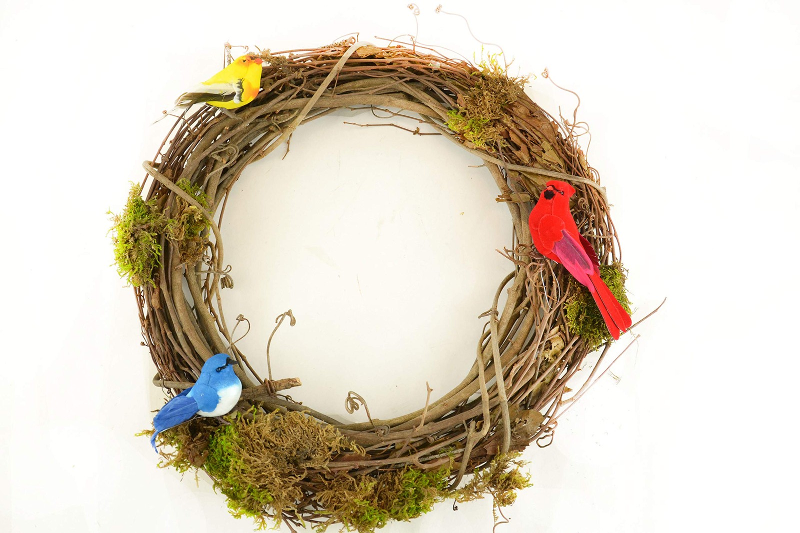Set of 3 Artificial Birds for Decoration, Floral Arrangements and Arts & Craf…