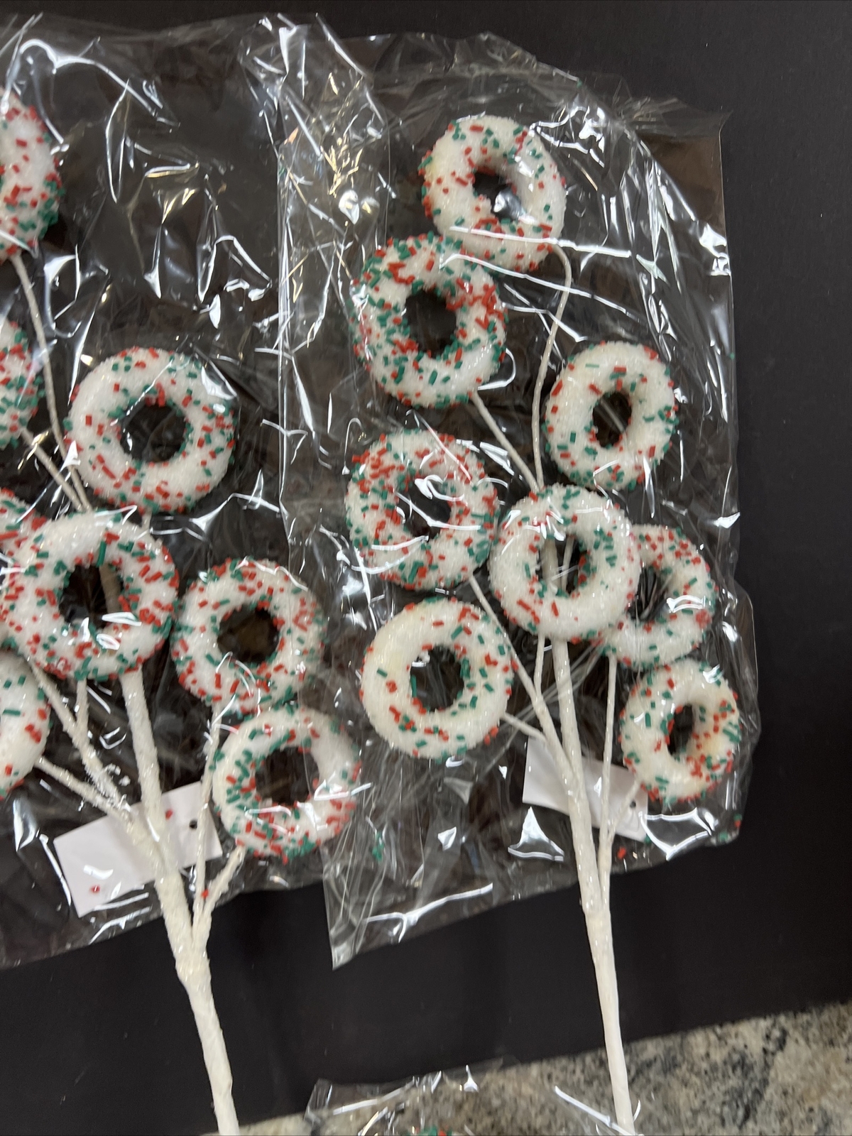 5 Sprinkle Treats Donut Doughnut 15.5” Picks Twig Spray Valerie Parr Hill Rare