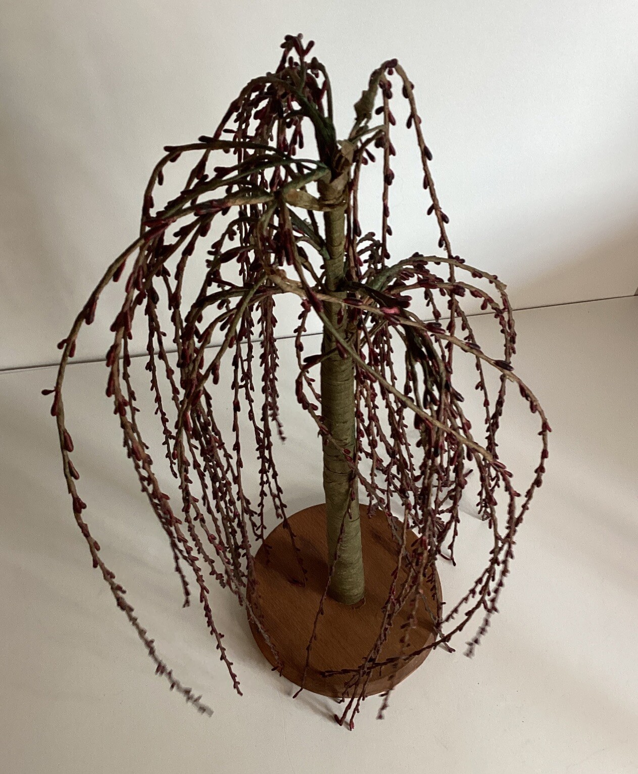 Primitive Colonial Country Cranberry Pip Berry 24″ Willow Tree