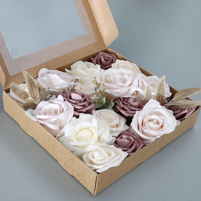 Elegant Flower Boxes Creative Bouquets Hand Packaging Holds for Lover Friend