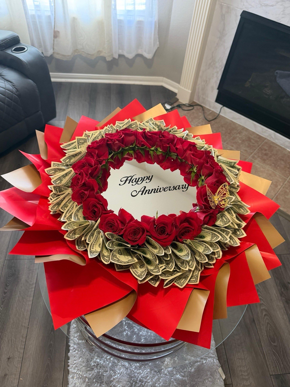 Eternal Ribbon Roses Handmade Forever Blooms Artificial Flowers Rose