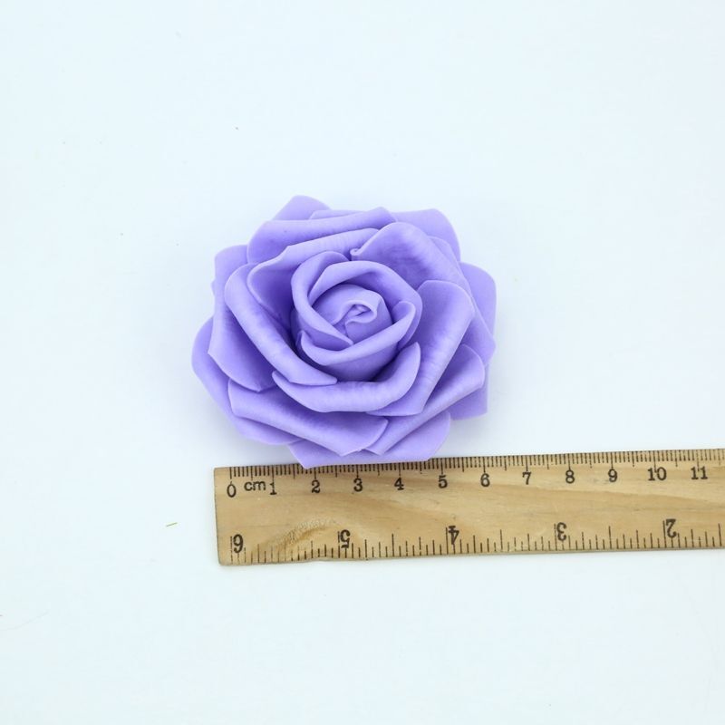 7CM Artificial Foam Roses Flower Home Wedding Decoration Garden Accessories DIY