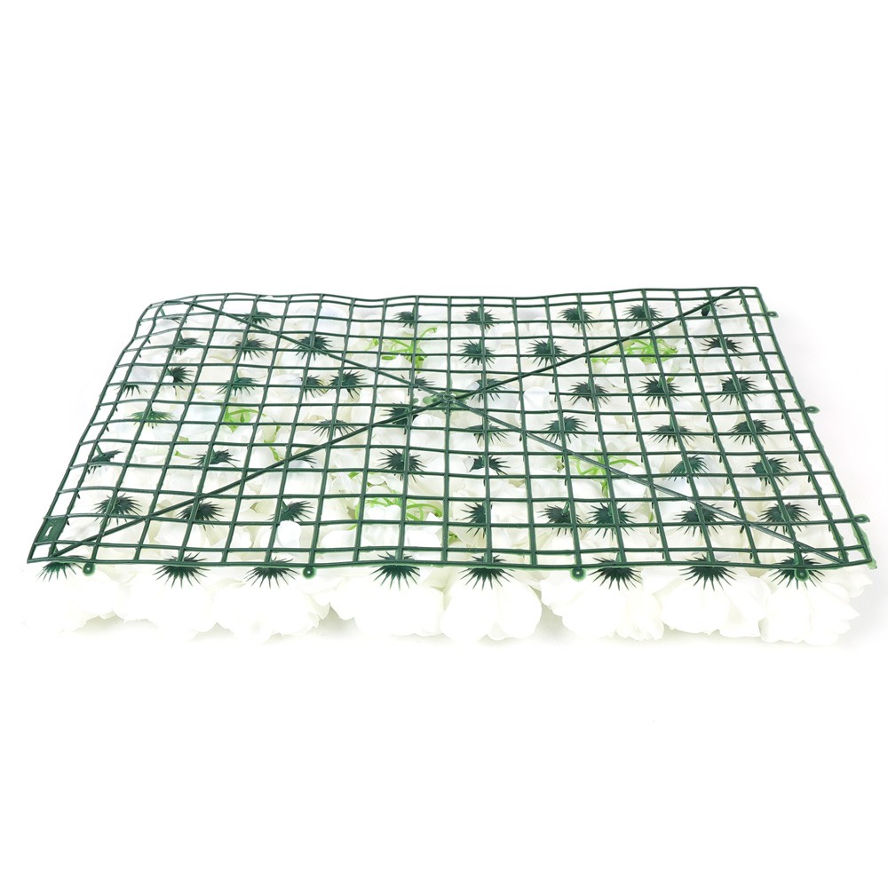 Artificial Flower Wall Panels 20 Pcs Flower Mats Silk Flower Panels Wall Decor