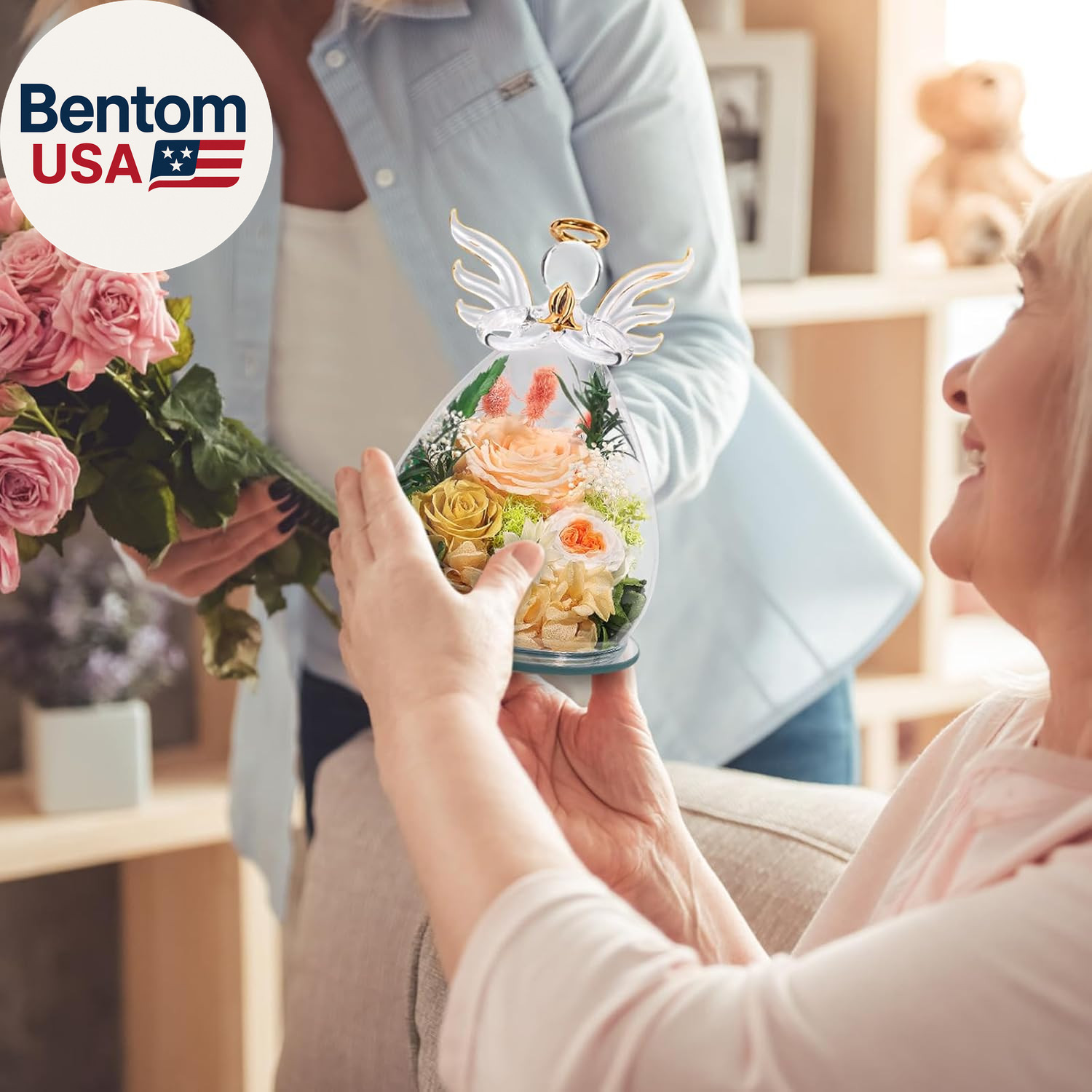 Gifts for Mom Mothers Day Birthday Gifts for Women Preserved Rose Forever Flower
