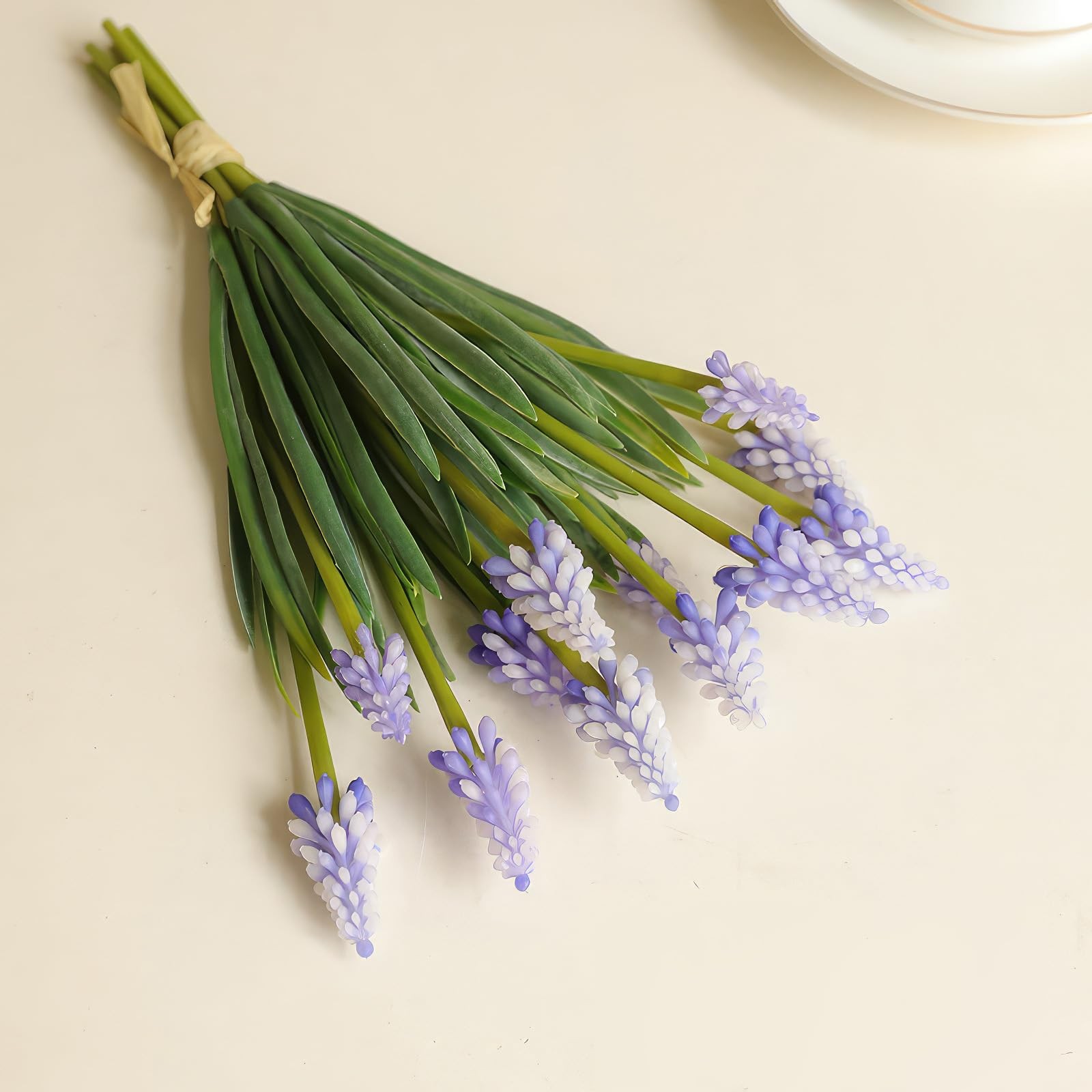 18PCS Artificial Hyacinth Flowers,Grape Hyacinth Bulbs,Faux Flowers Artificia…