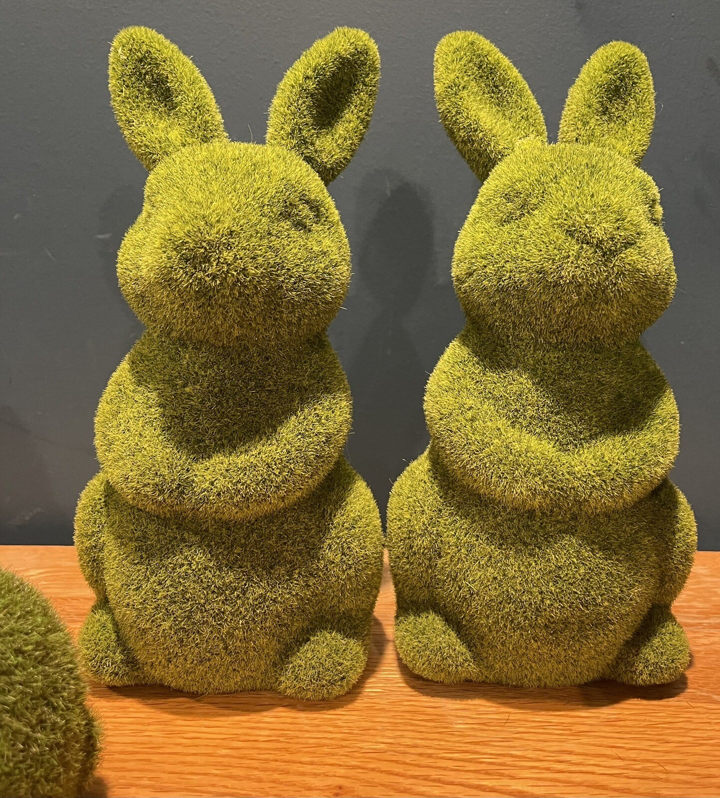 Easter Rabbit Bunny Green Artificial Grass Spring Decoration Bundle
