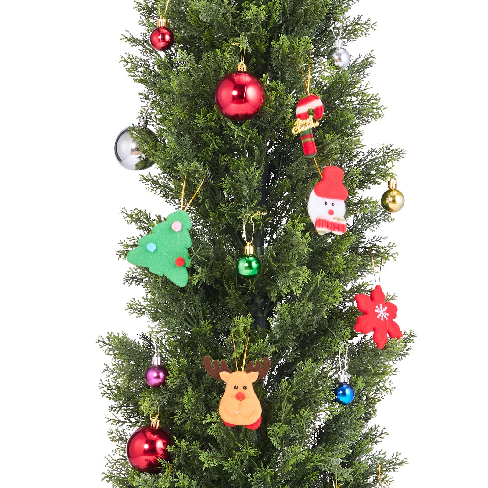 Uimoso 60-Inch Artificial Cedar Tree for Patio and Backyard Decoration