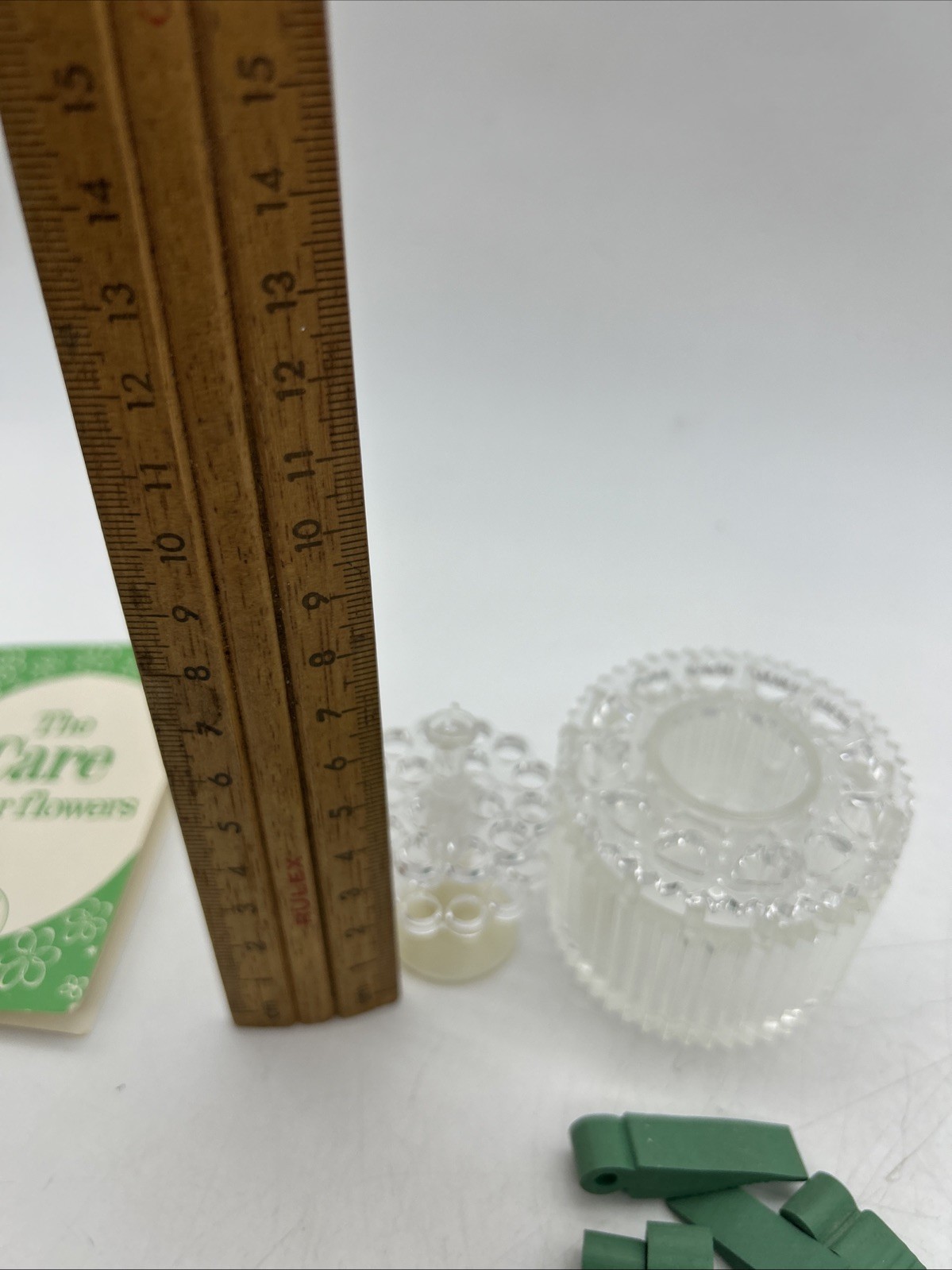 50’s Flower Arrangement Fashioner V2 Pair Candlestick Vintage Frog Australia