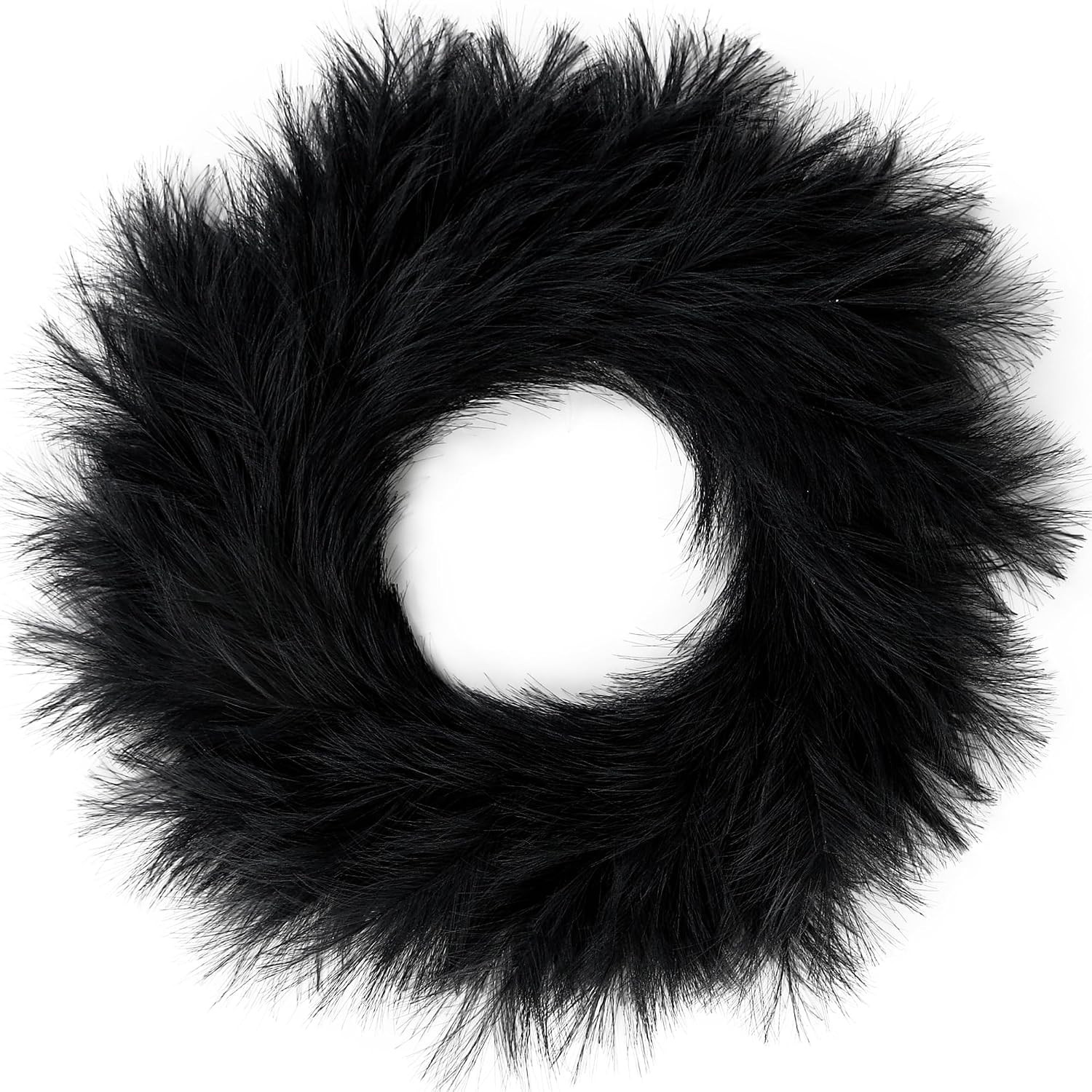 Pampas Grass Wreath 26’’ Faux Pampas Wreath for All Seasons Artificial Pampas Wr