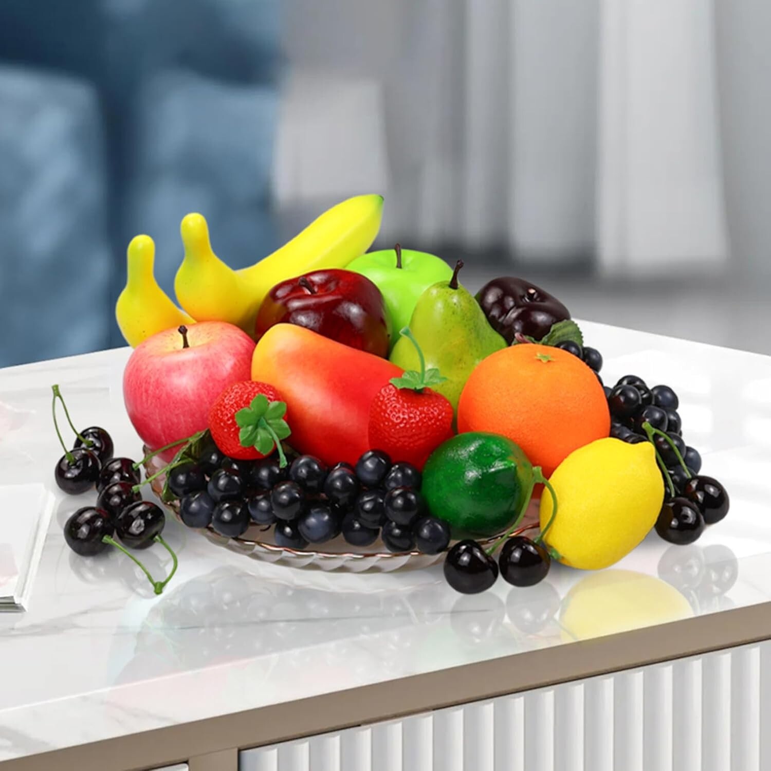 Artificial Fruits Set 20 Pieces for Home Decor Party Christmas Photo Props