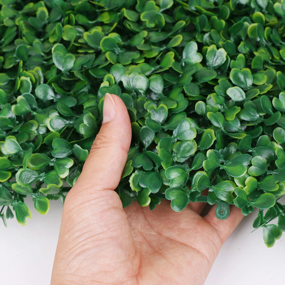 40x60cm Artificial Plant Walls Foliage Hedge Grass Mat Greenery Panels Fence