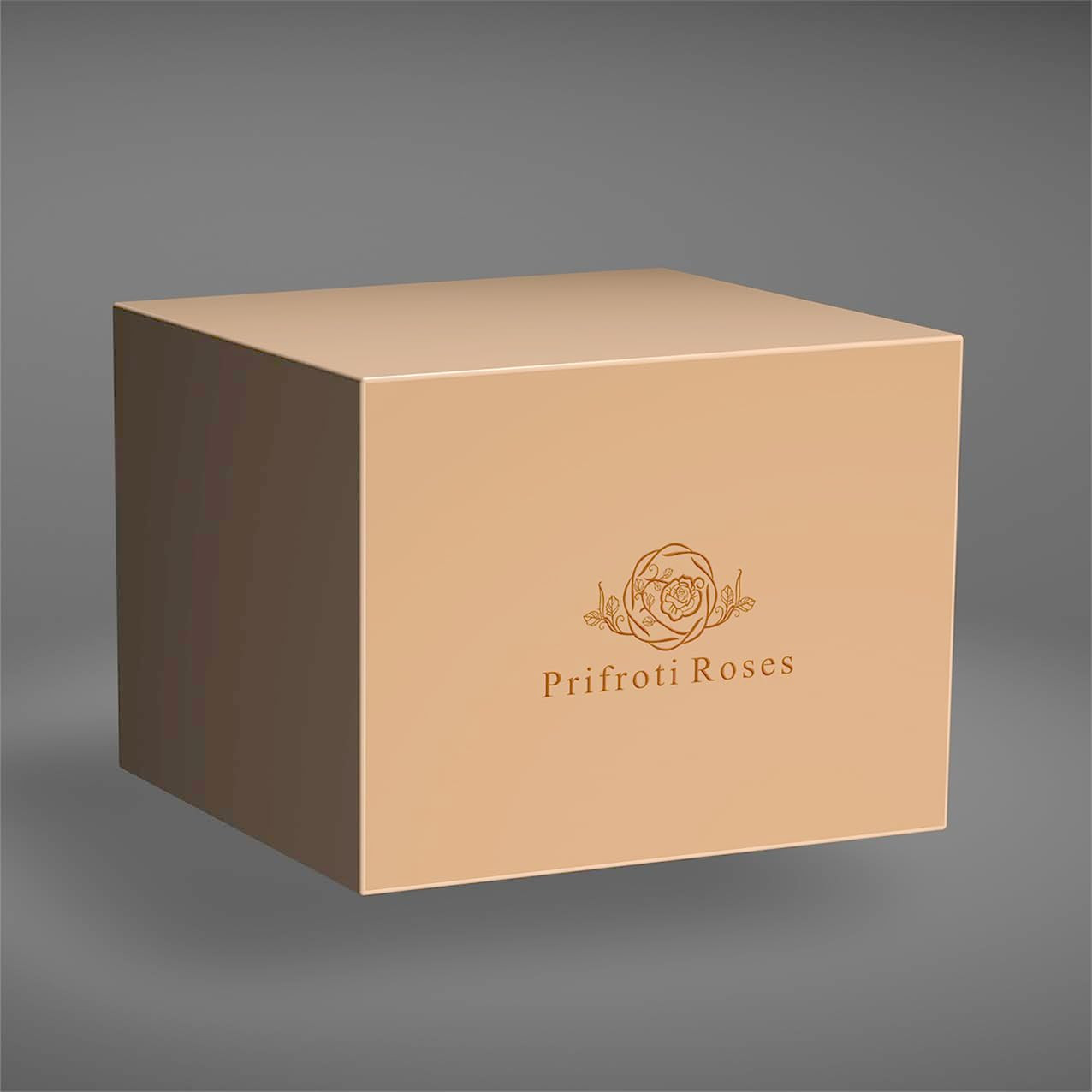 Luxury Suede Box of 47 Preserved Flowers – Perfect Birthday Gift for Her