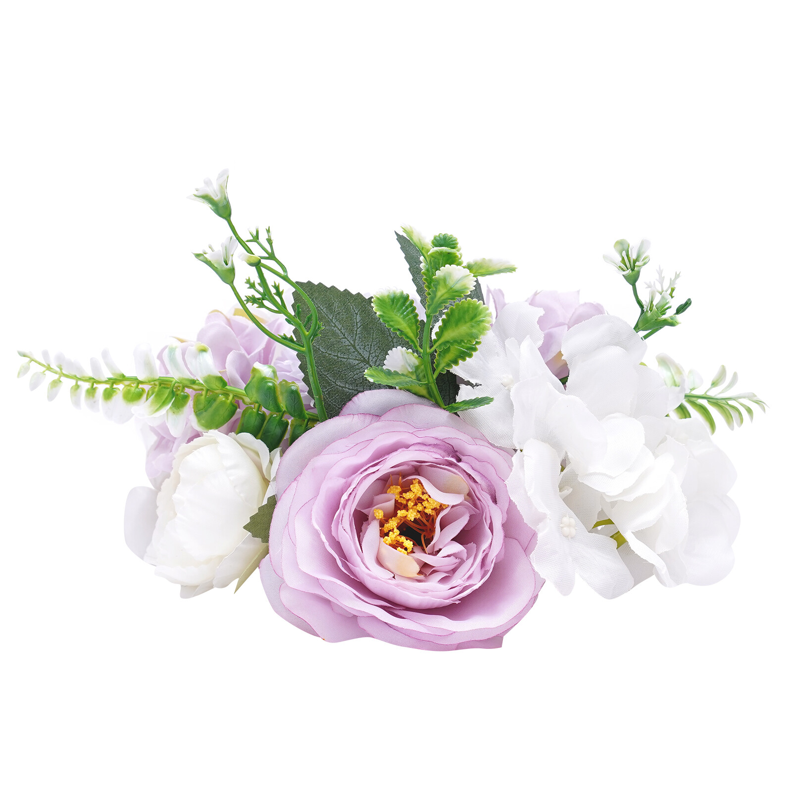 10 Set Artificial Hydrangea Camellia Flowers Silk Bouquet Party Wedding Decor