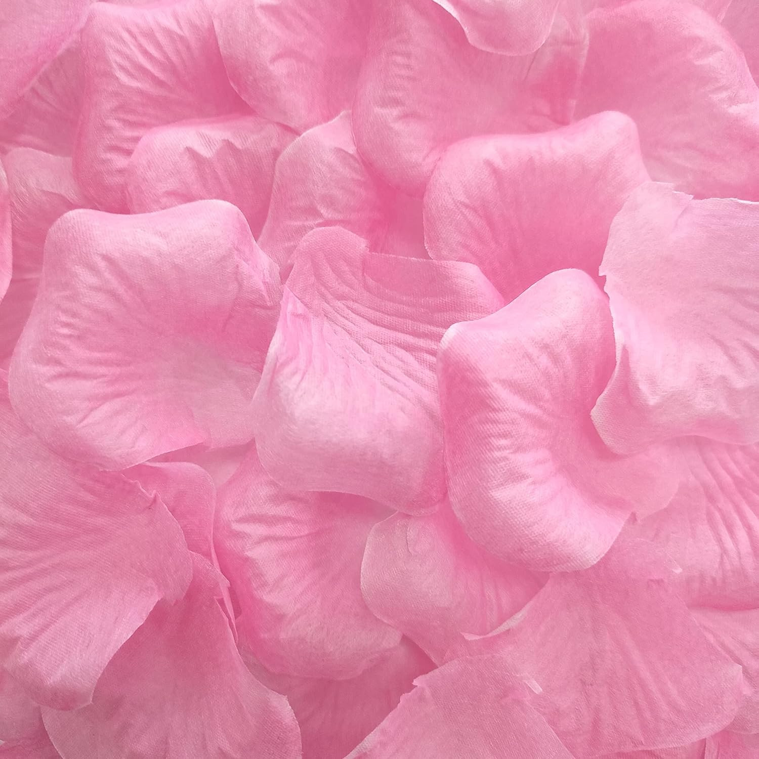 ATFL 0.9 Pound Pink Rose Petals, 5000 Pcs for Romantic Night Set, Fake Flower Pe