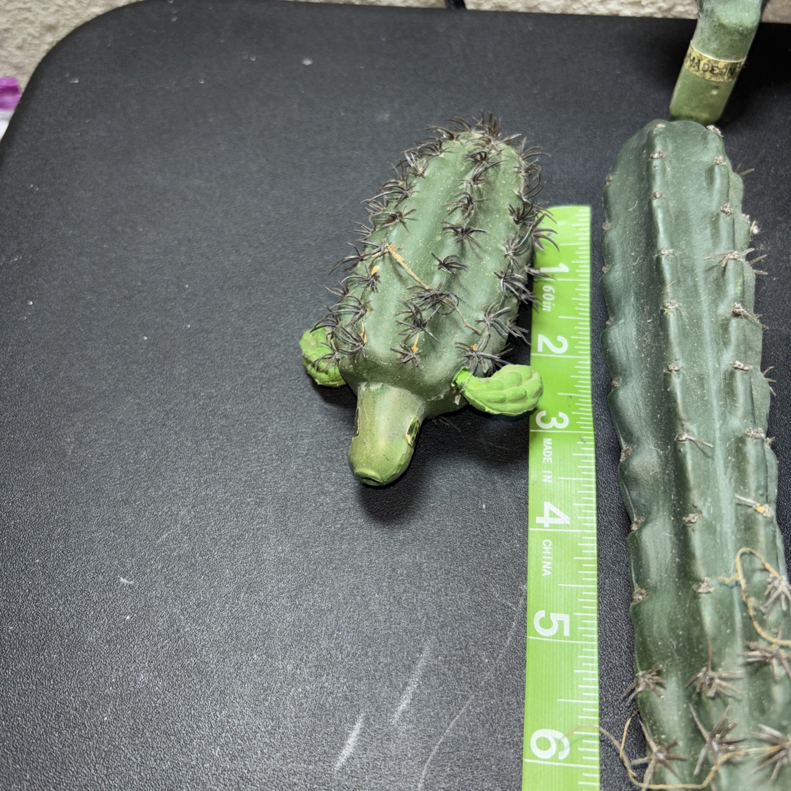 11 Faux Cactus Fake Saguaro Southwestern Plastic Decor A