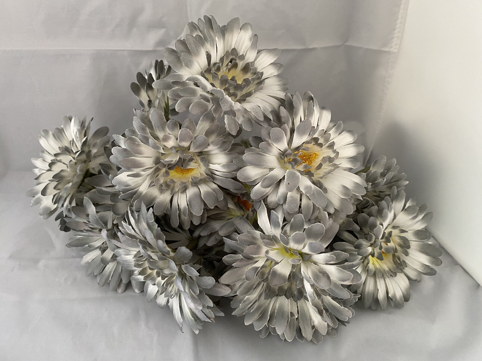 Artificial African Daisies Flowers African Daisy Silk Flowers 20 Blue