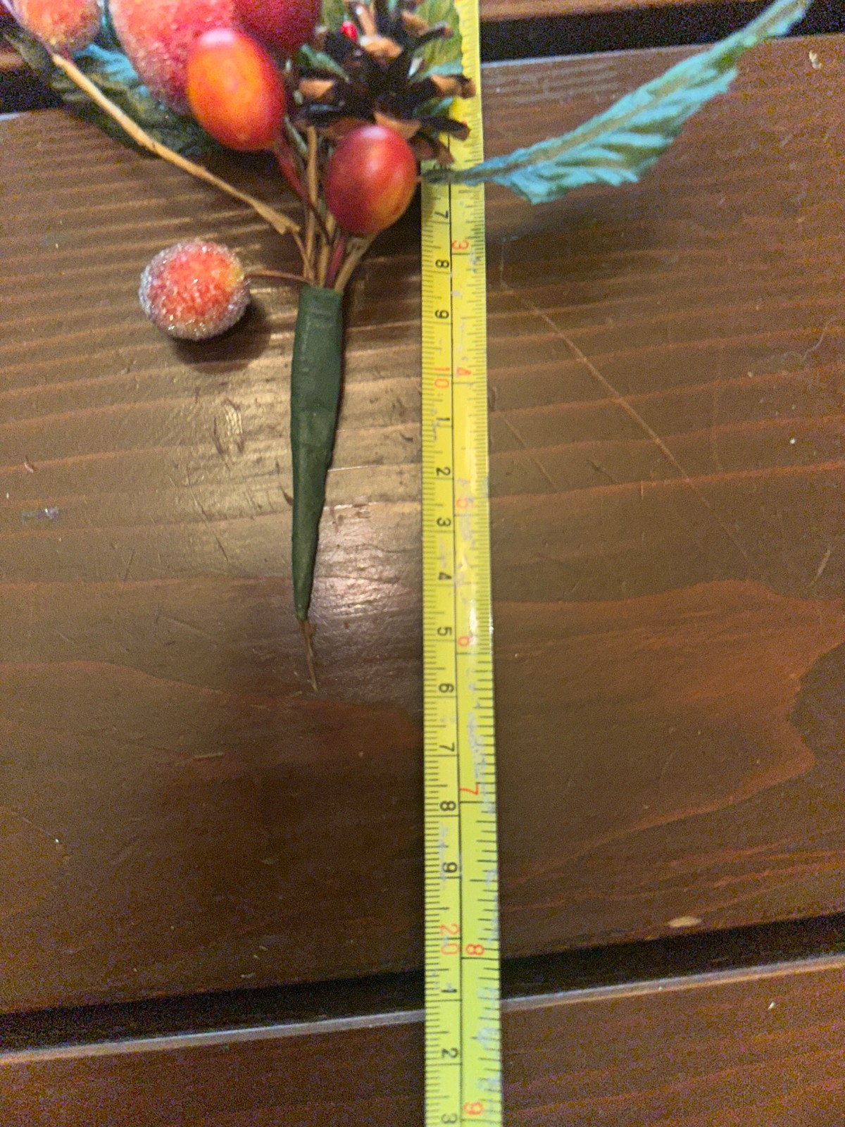 Set of 5 Artificial Floral Picks