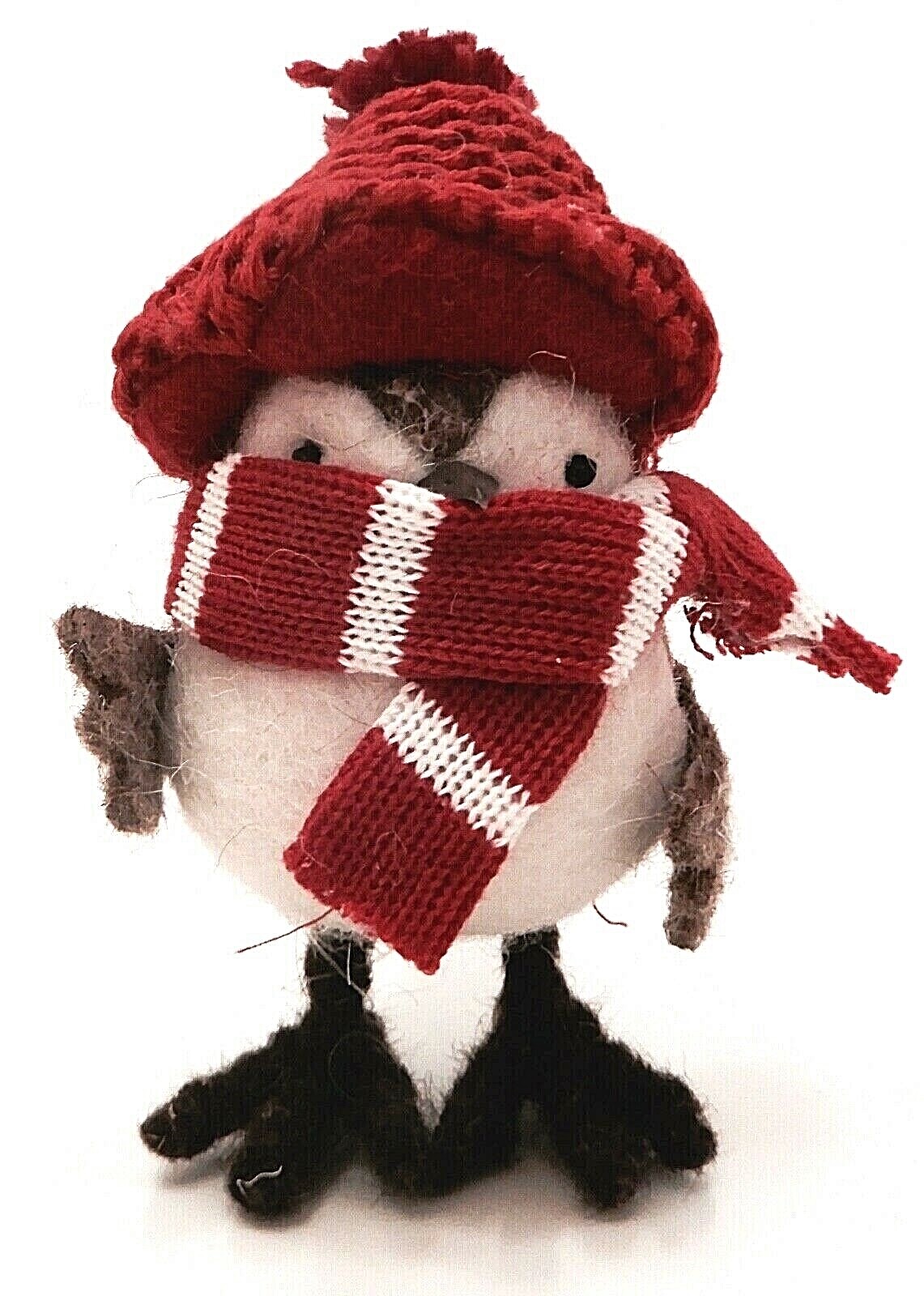 BATH & BODY WORKS WINTER SPARROW RED HAT & SNUGGLE SCARF NEW!