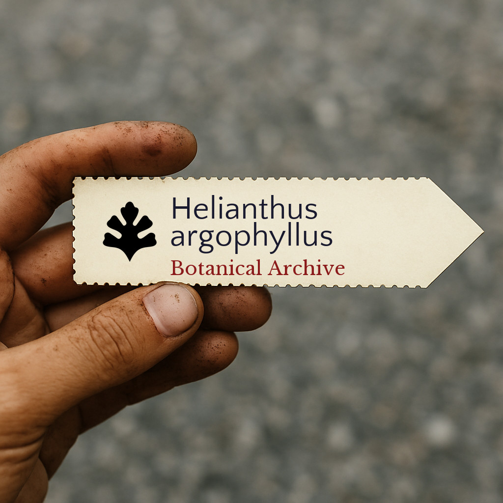 Helianthus argophyllus | Silverleaf Sunflower | 10 SEEDS – Silverleaf sunflower