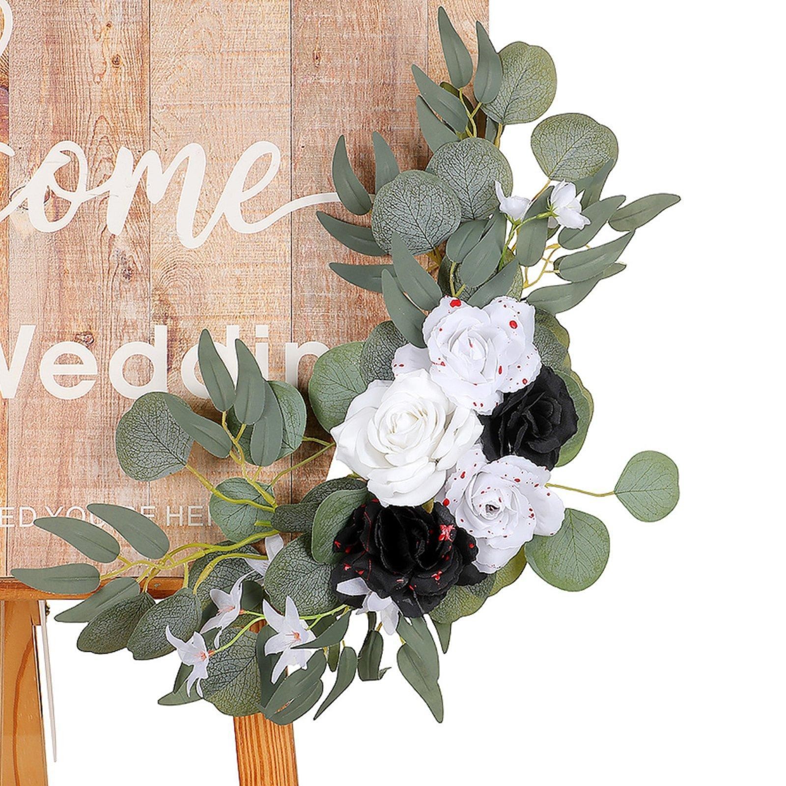 Artificial Wedding Arch Flowers Backdrop Decor Centerpiece Silk Flowers Rustic