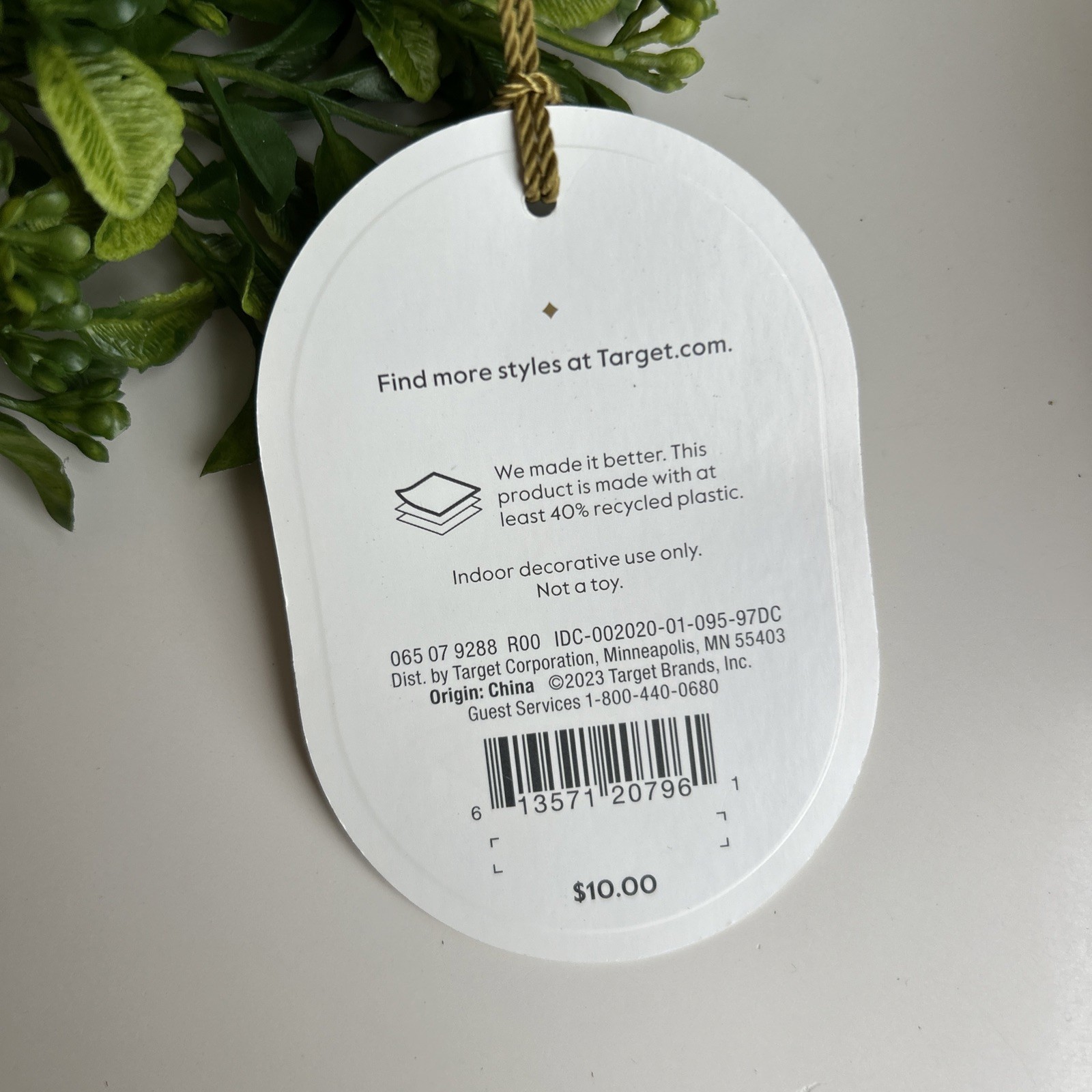 Boxwood Flower Wreath – Threshold™