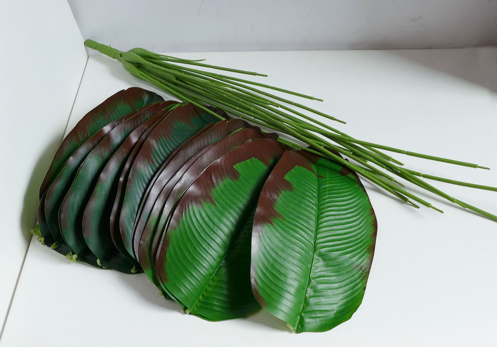 26″ Hight Artificial Tropical Plant Banana Tree (#119) Lifelike 18 Autumn Leaves