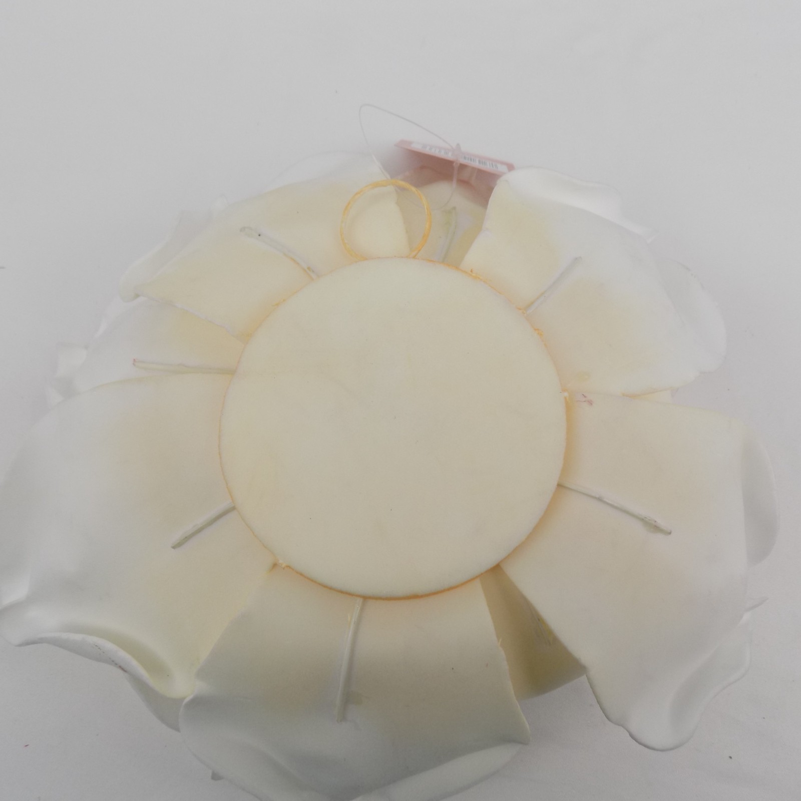 Ashland Blush Romance Cream Color Rose Flower Tabletop or Hanging Decor Foam 9″