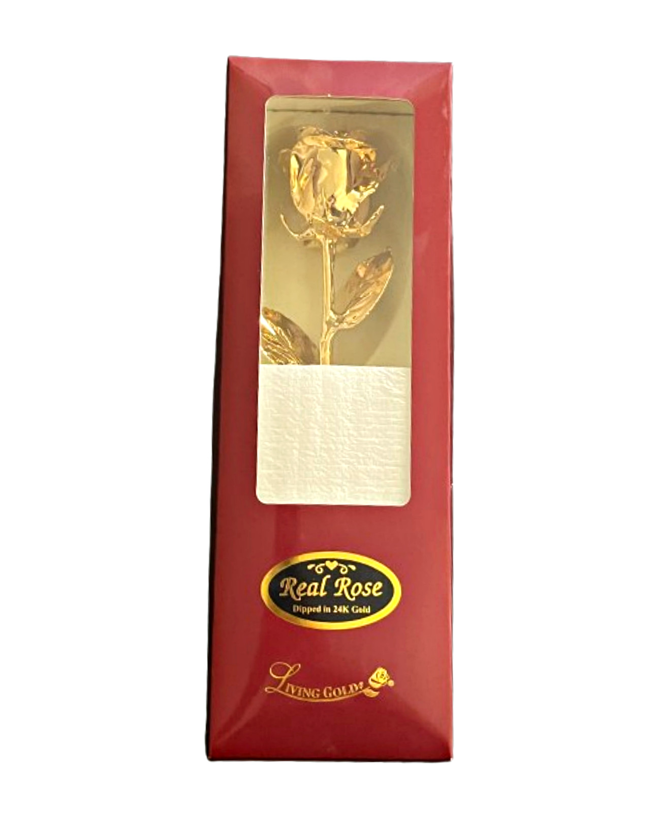 24K Gold Dipped Real Rose Handpicked Real Rose Preserved in 24K Gold USA