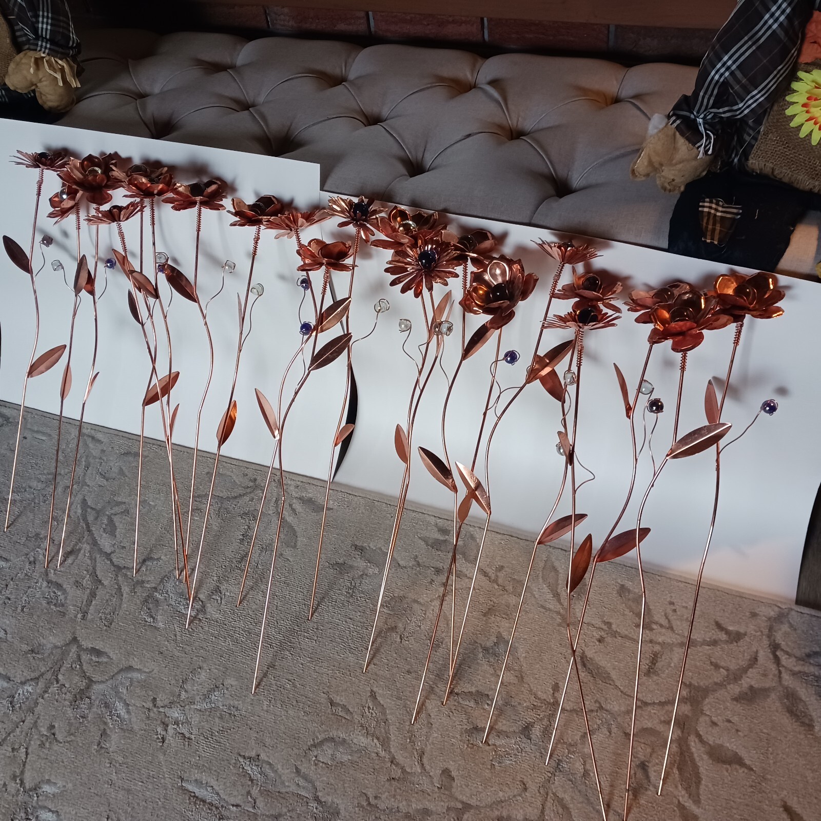 Metal Flowers For Indoors