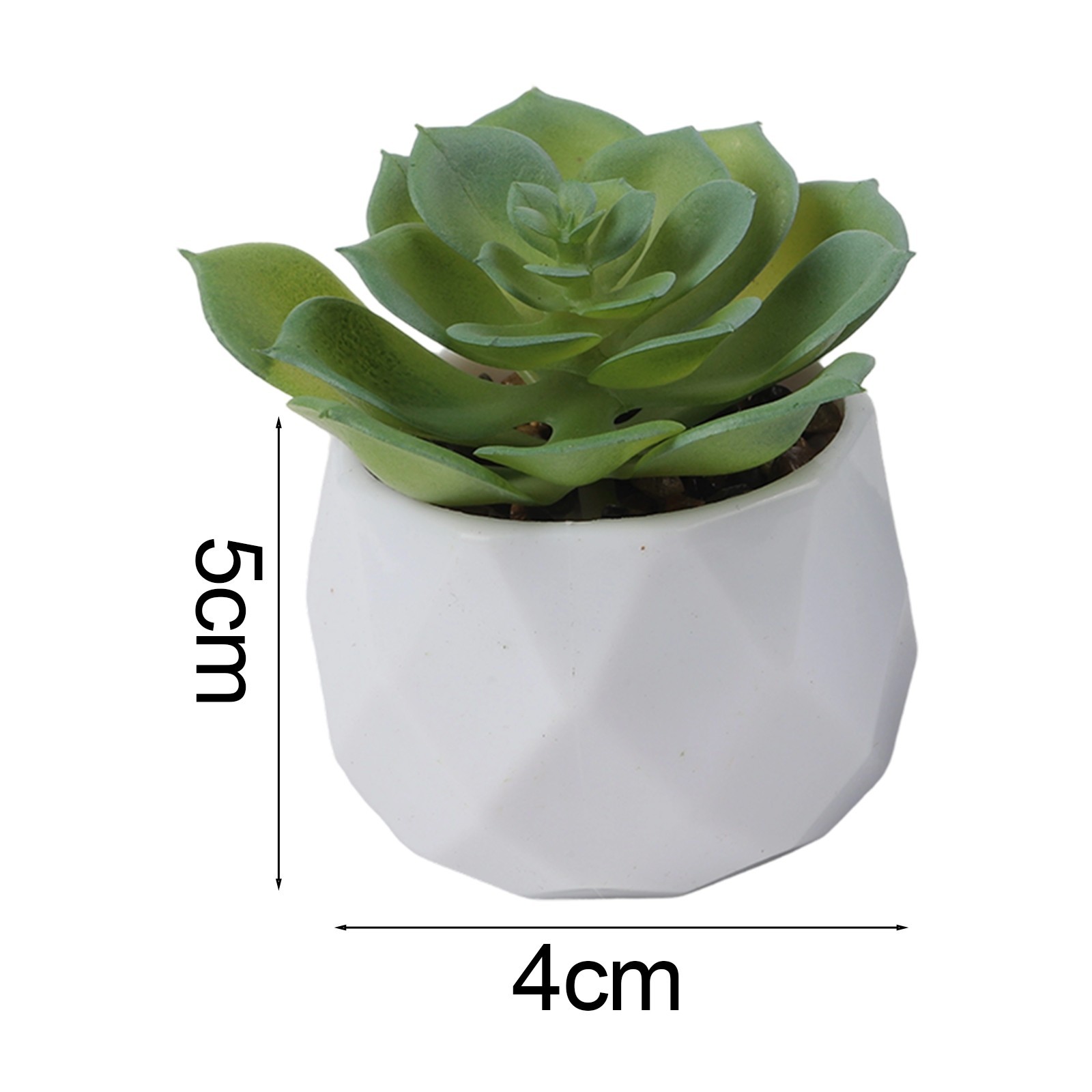 3pcs Elegant Artificial Succulent Plants for For home and Office Display