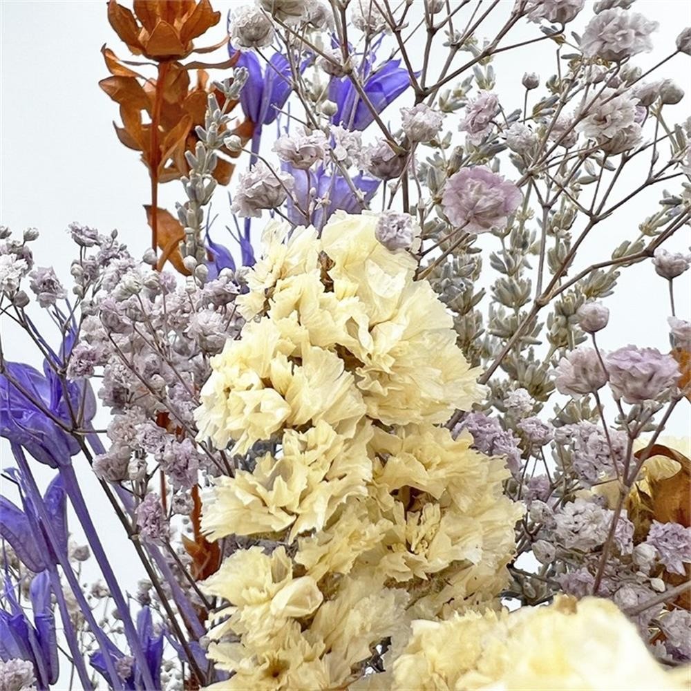 Pemberly Row 10-inch High Real Preserved Mixed Bouquets in Small Size