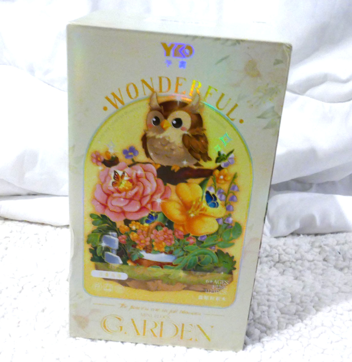 Owl Flower Bouquet Building Set Plants Friend Set Adults Bonsai Tree Party Favor
