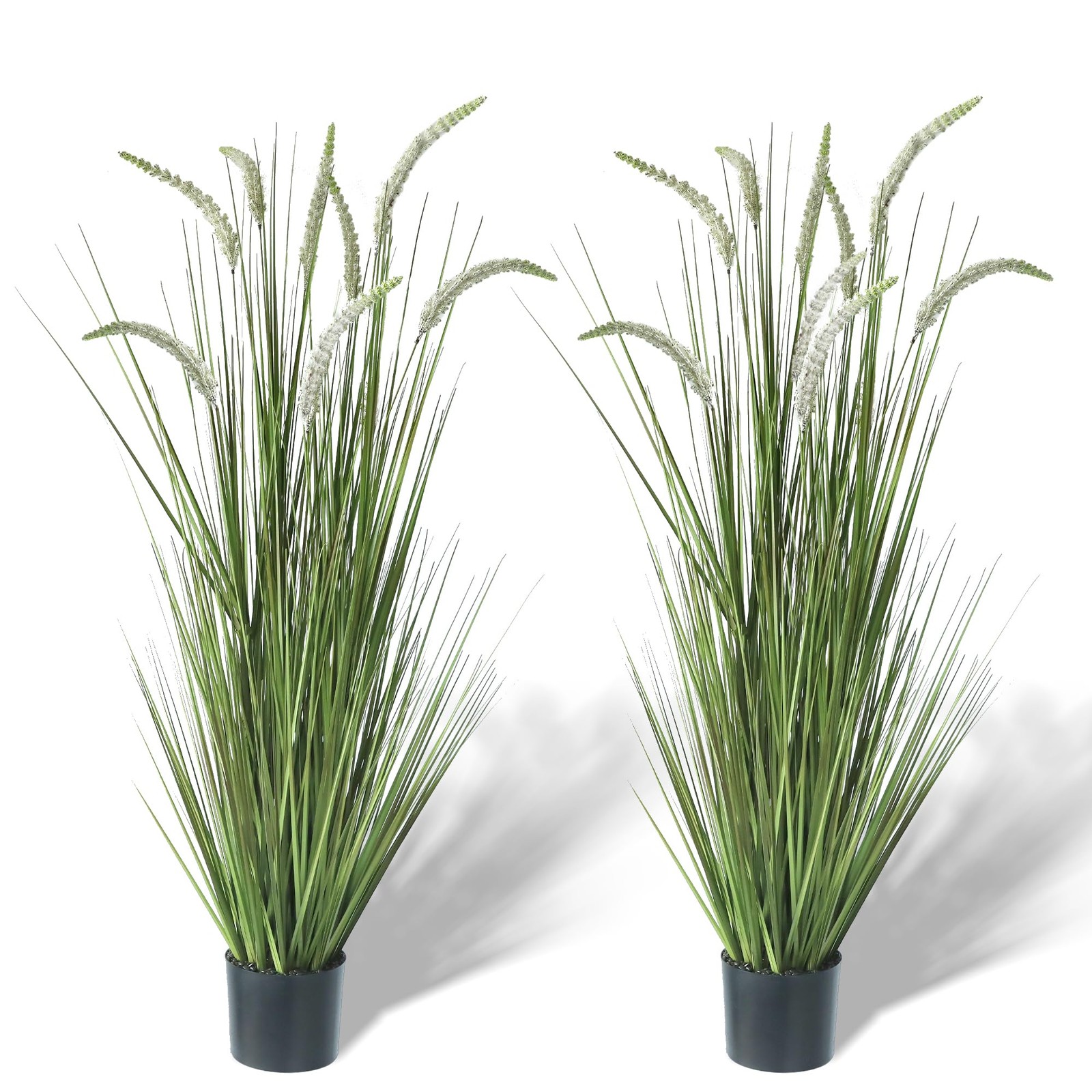 Artificial Veronica Spiked Speedwell Grass 4ft 2-Pack 47in Faux Flower
