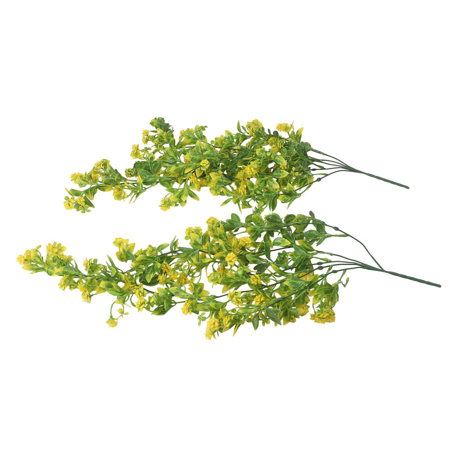 Hanging Artificial Flowers 2pcs Wisteria Vines for Indoor and Outdoor Decor