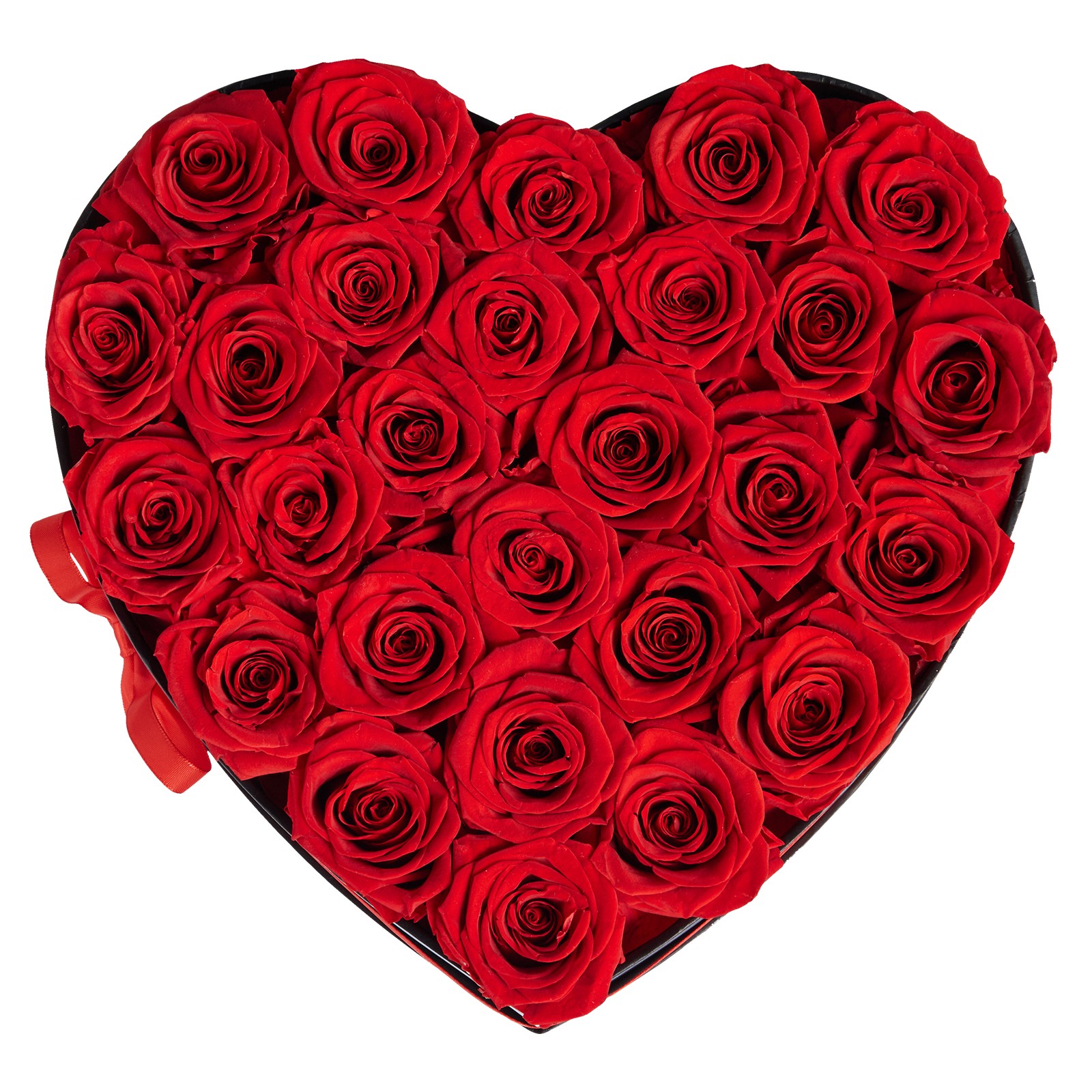 Uimoso 27 Preserved Roses in Heart-Shaped Box – Eternal Red Bouquet