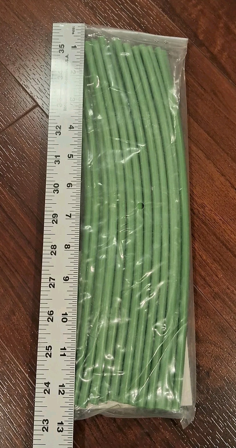 NEW (open pkg) 1/4″ Stem Covers DIY Floral Arrangements 12.25″ Tall 29/30 Pieces