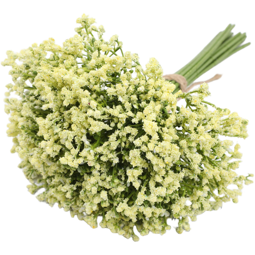 Plastic Foam Gypsophila Bouquet 12PCS for Studio Photography Home Setup