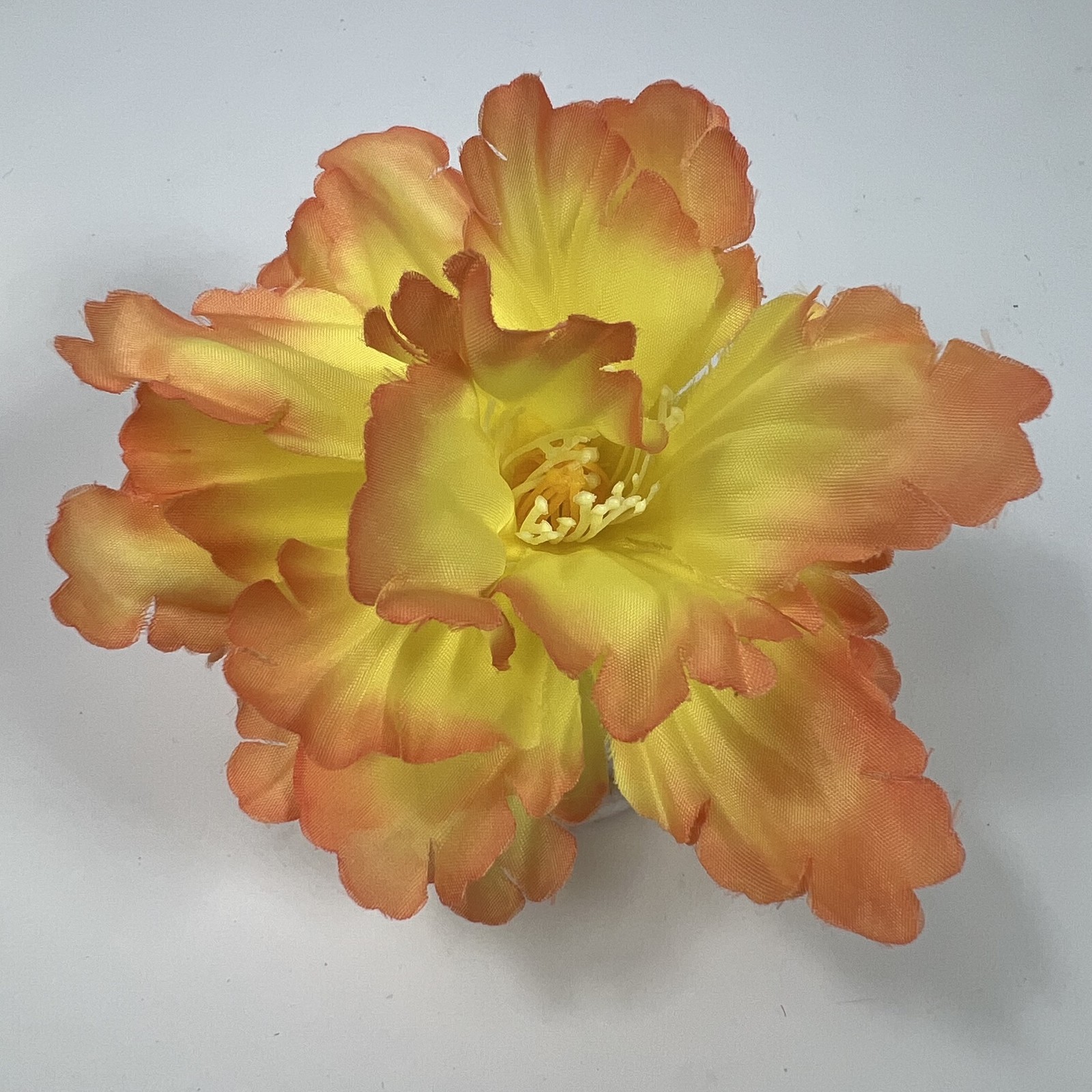 Vintage Bowl O’ Beauty Flower Dome Glass Globe Artificial Floral Display 70s 80s