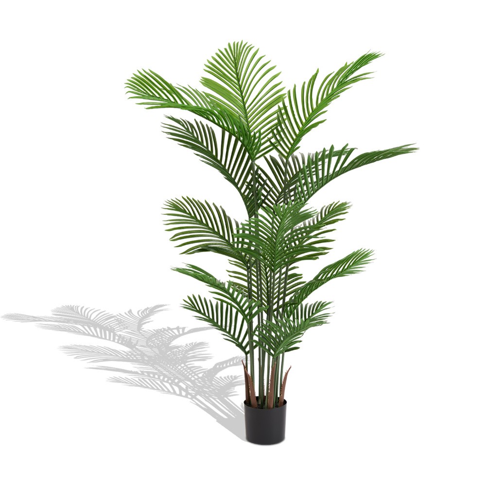 5.2FT Artificial Areca Palm Tree Potted Tropical Plant Indoor Garden Decor 2Pcs