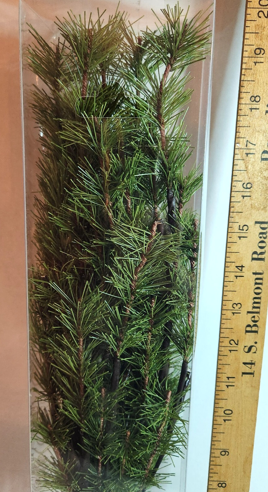 Primitives By Kathy Nature’s Glow Pine Twigs, 1 stem, 40 LED lights, indoor, new