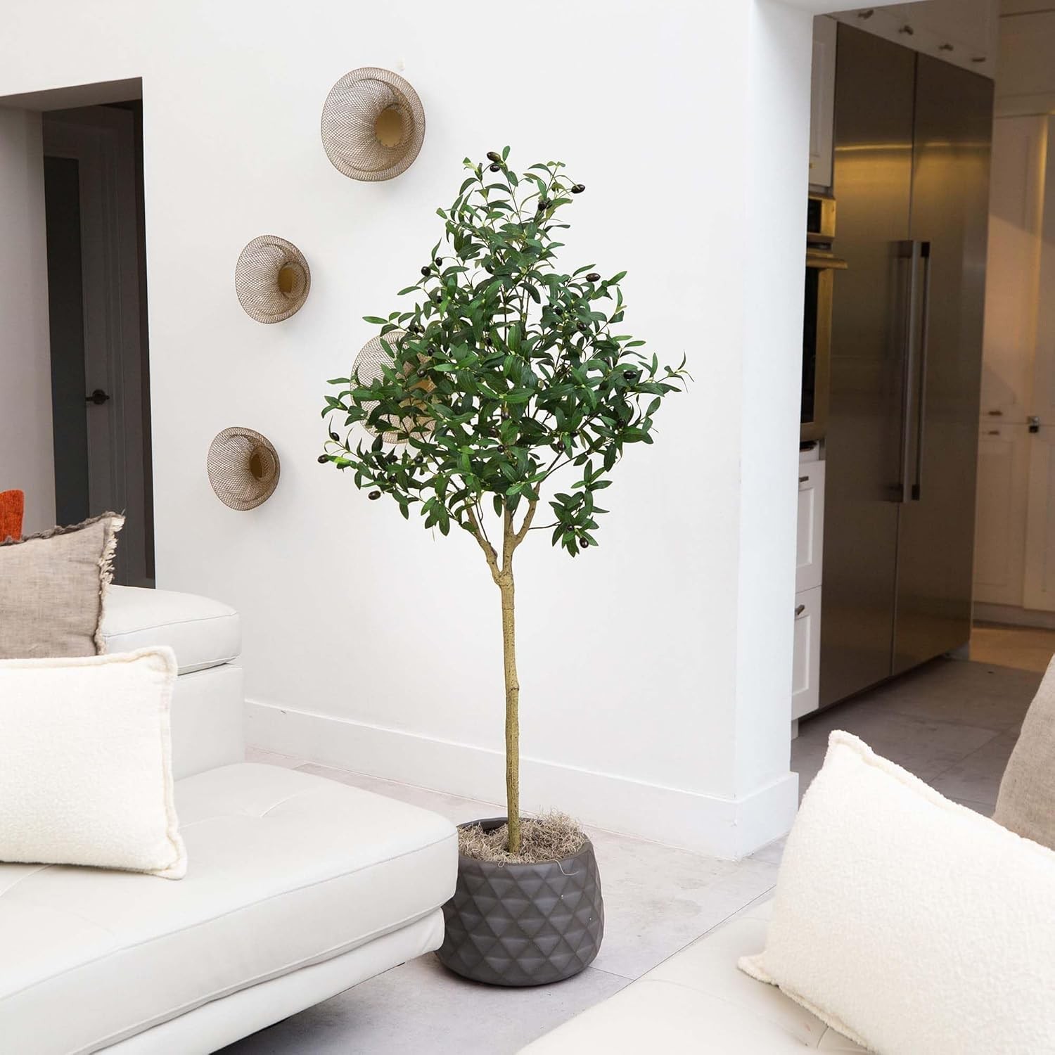 Colourtree Artificial Olive Tree for Office Home, Living Room