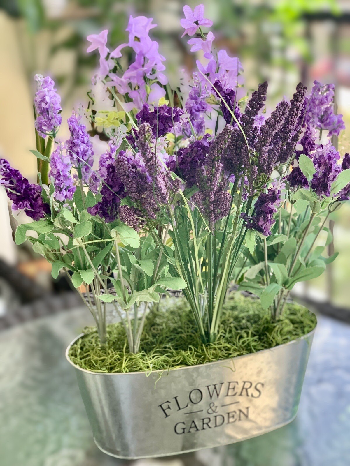 Flower Arrangement Lavender Flowers for Garden and Home Decoration CP00123