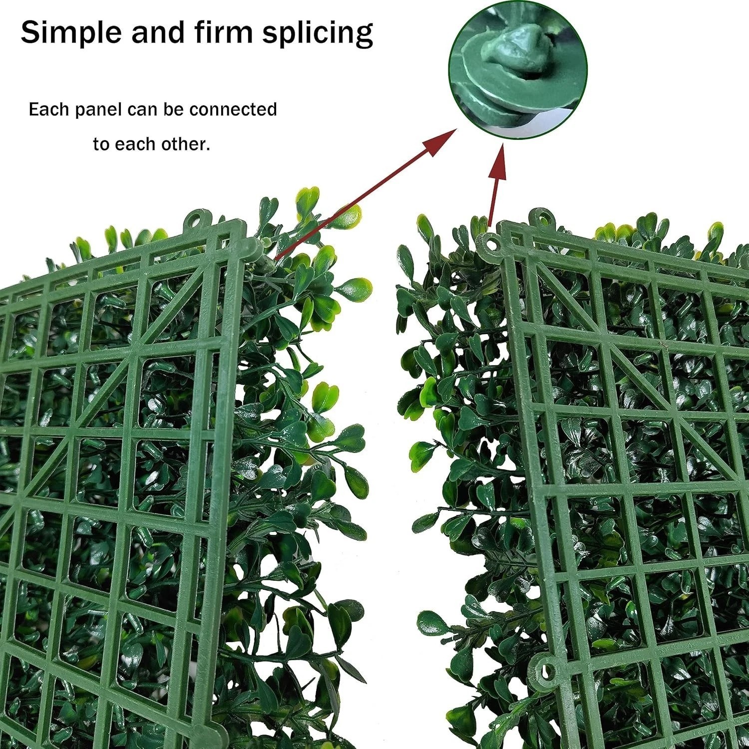 Weather-Resistant Faux Ivy Boxwood Roll – A 3D Decorative Privacy Solution