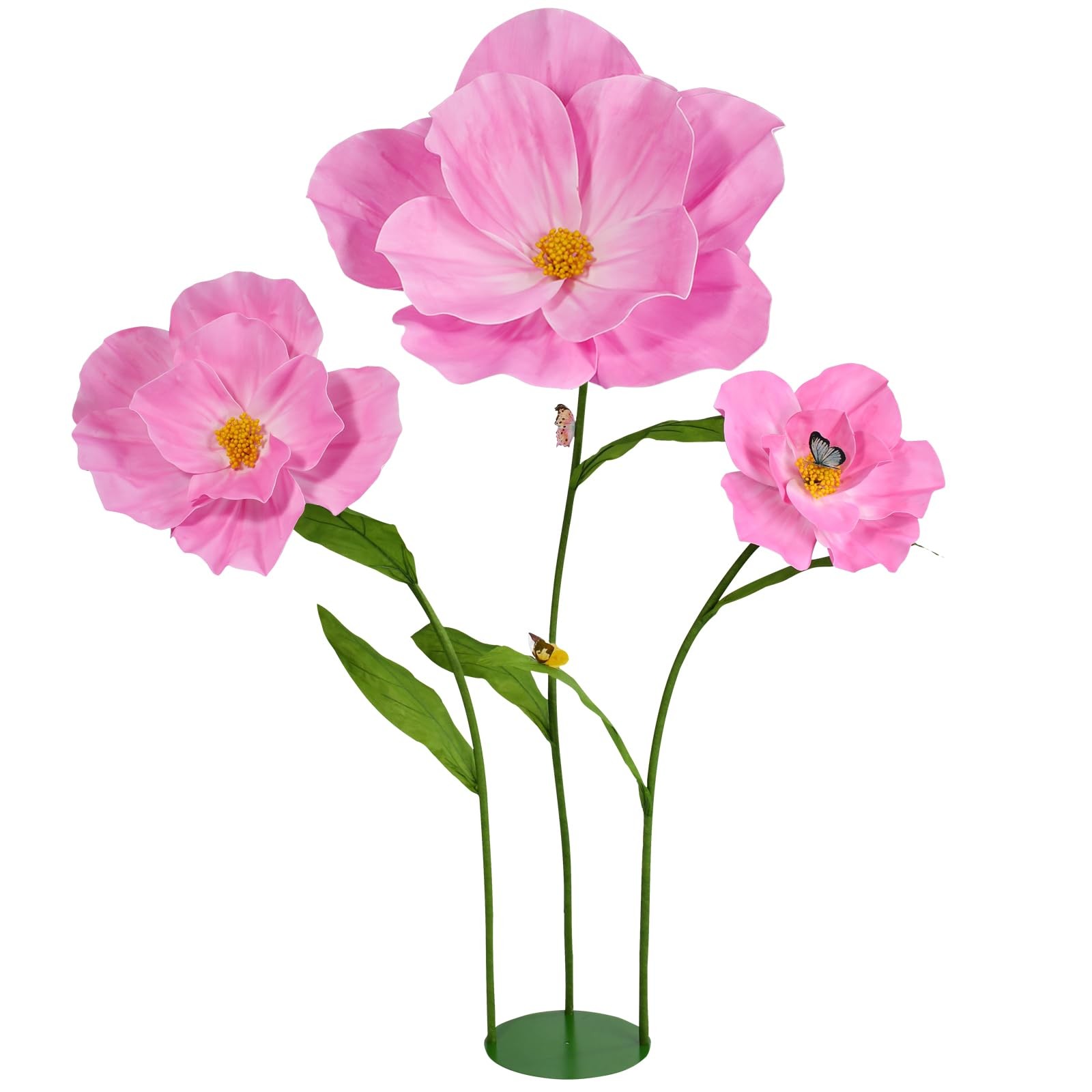 PUIBTOIV 5.8 Ft Giant Artificial Flowers for Decoration,Large EVA Flower Deco…