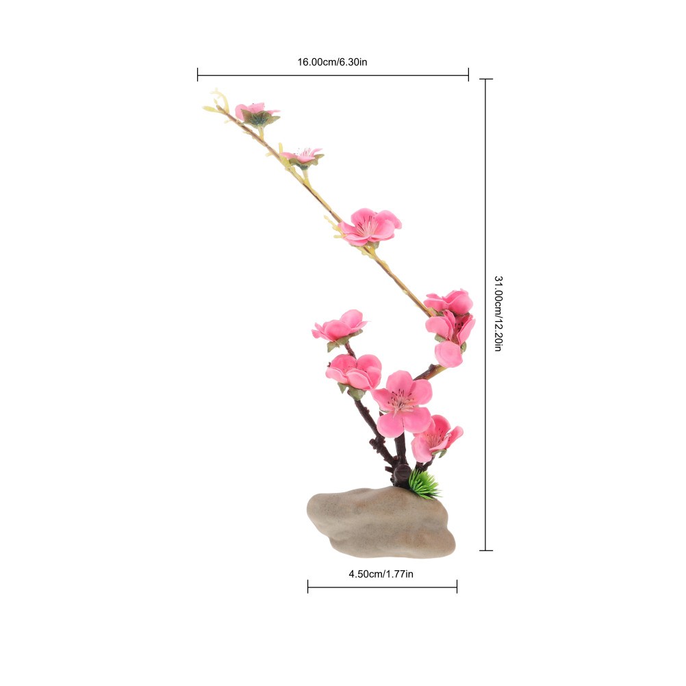 Decorative Flowers for Cold Dishes Sushi Serving Plate Dining Table Centerpiece