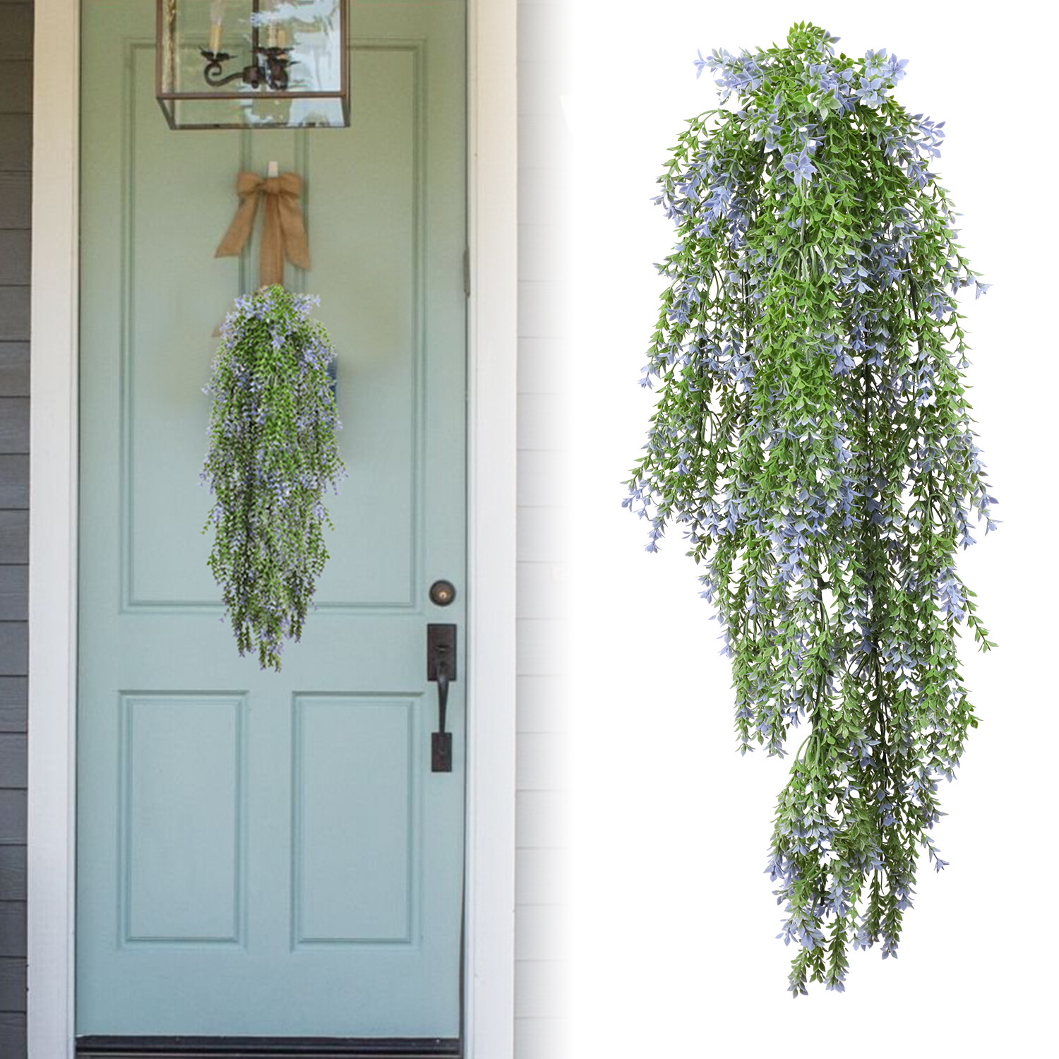 Artificial Greenery Stems Faux Plants Branches for Home Party Wedding Decor