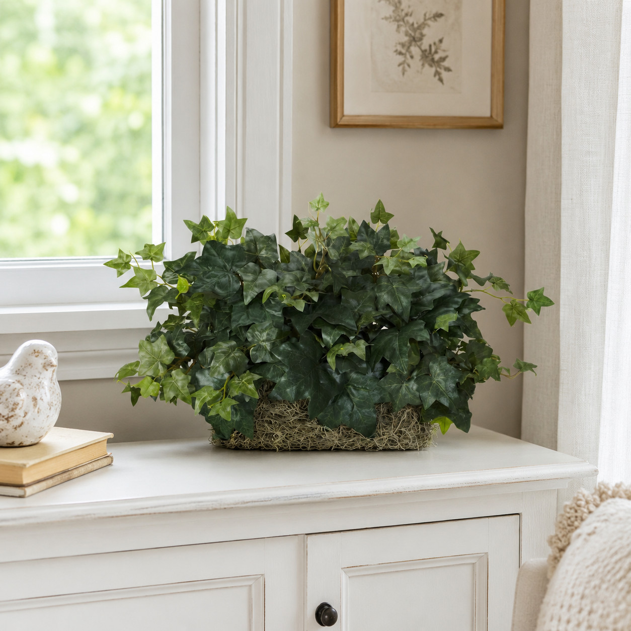 Ivy Ledge Plant (Set on Foam) Silk Plant